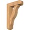 Ekena Millwork Funston Craftsman Smooth Bracket w/ Offset Brace, Western Red Cedar, 7 1/2"W x 26"D x 38"H BKT0806X26X38FST04SWR - alternate 1